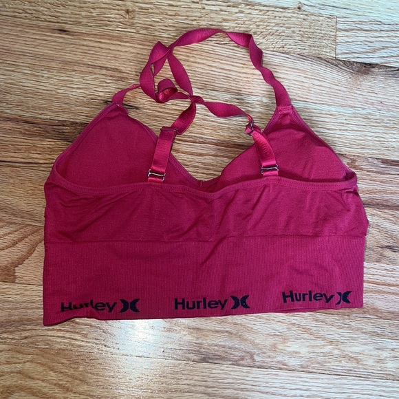 Pink Hurley medium support Sports Bra- NEW!!! - Picture 2 of 4
